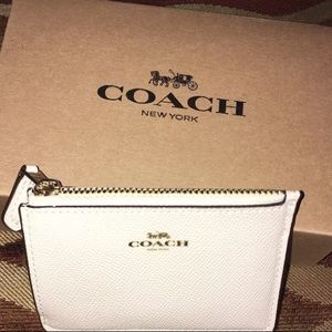 Coach coin and ID case